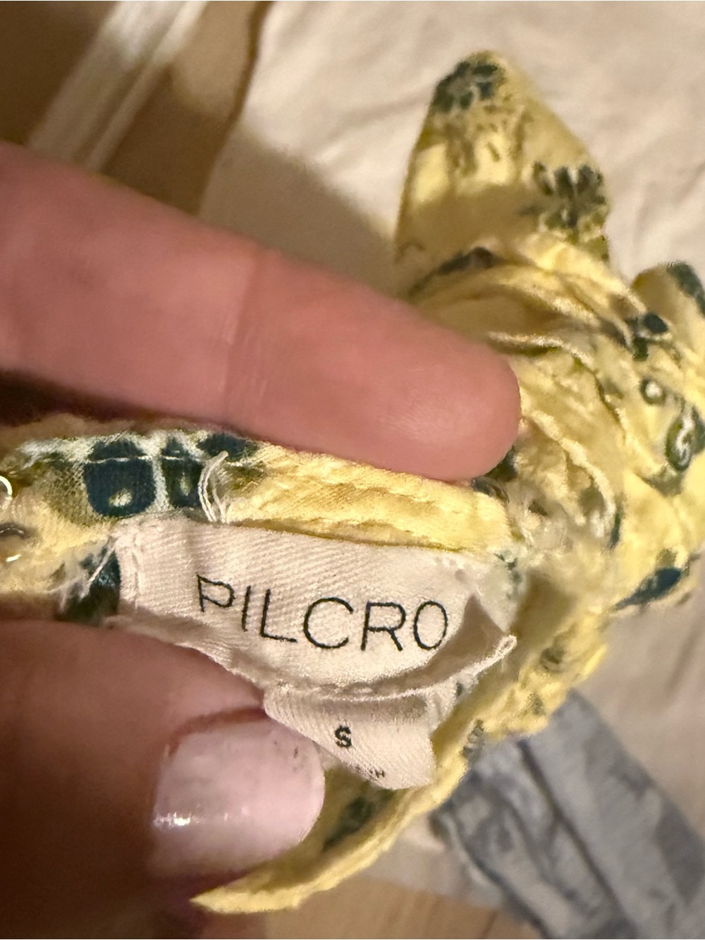 Anthropology Pilcrow Floral Blouse S - Picture 3 of 3